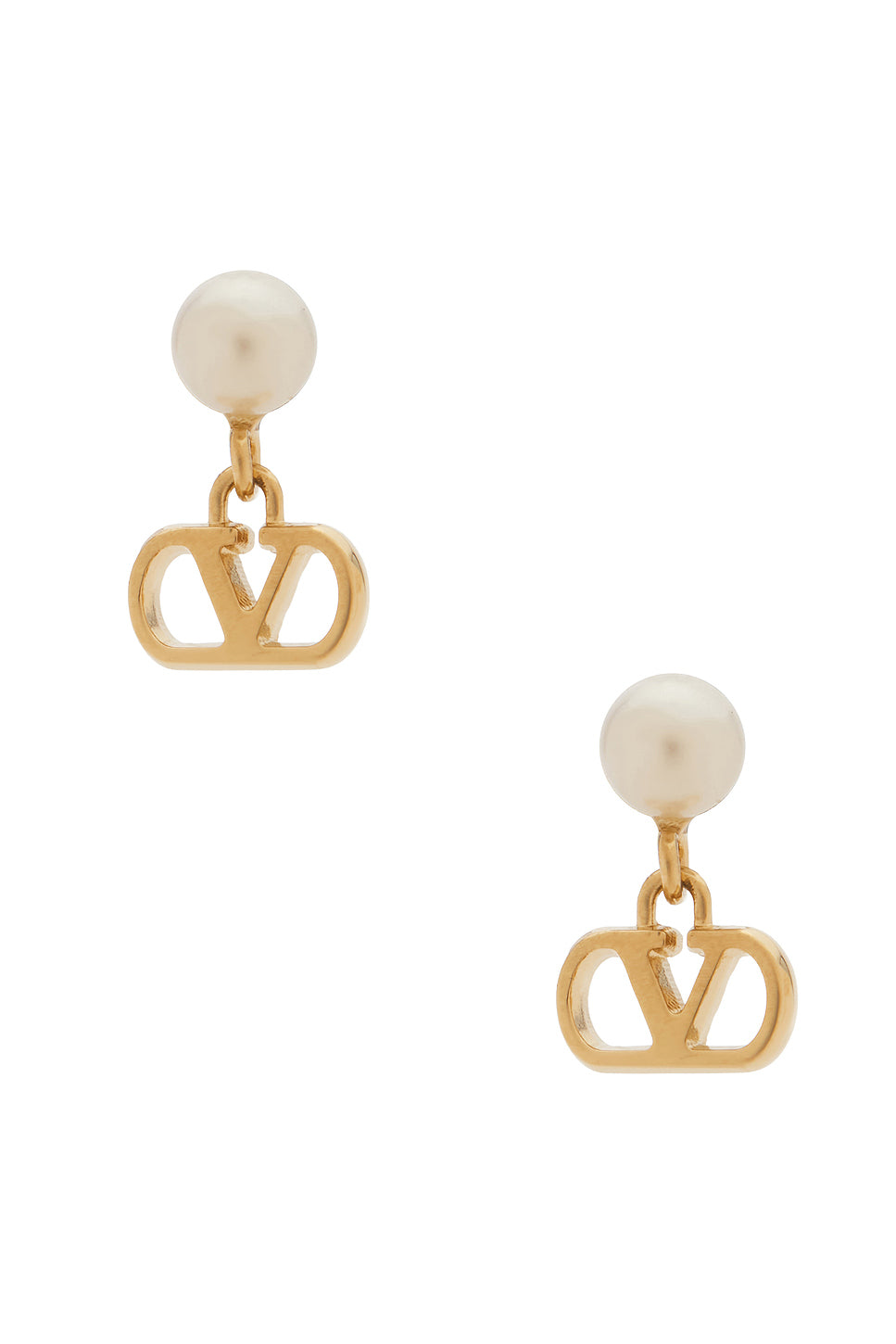 Vlogo Signature Pearl Earrings