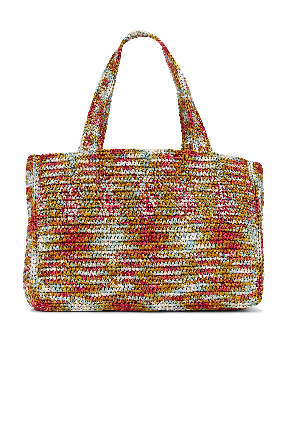 Crochet Raffia Viva Superstar Large Tote Bag