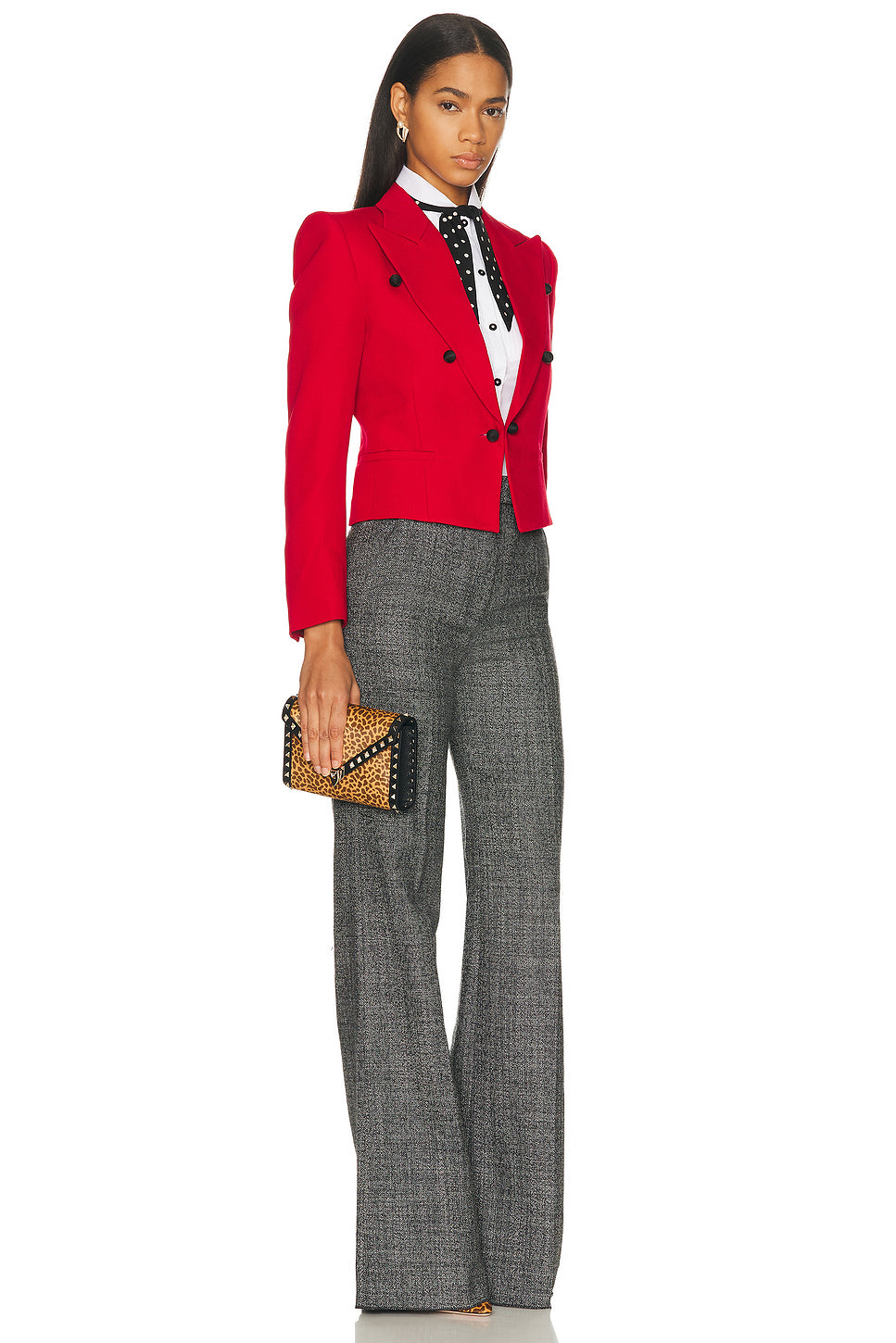 Rockstud Calf Hair Mini Bag