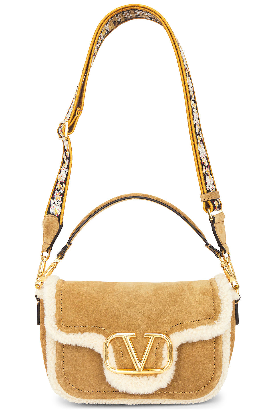 Suede Alltime Apres L'hiver Shoulder Bag