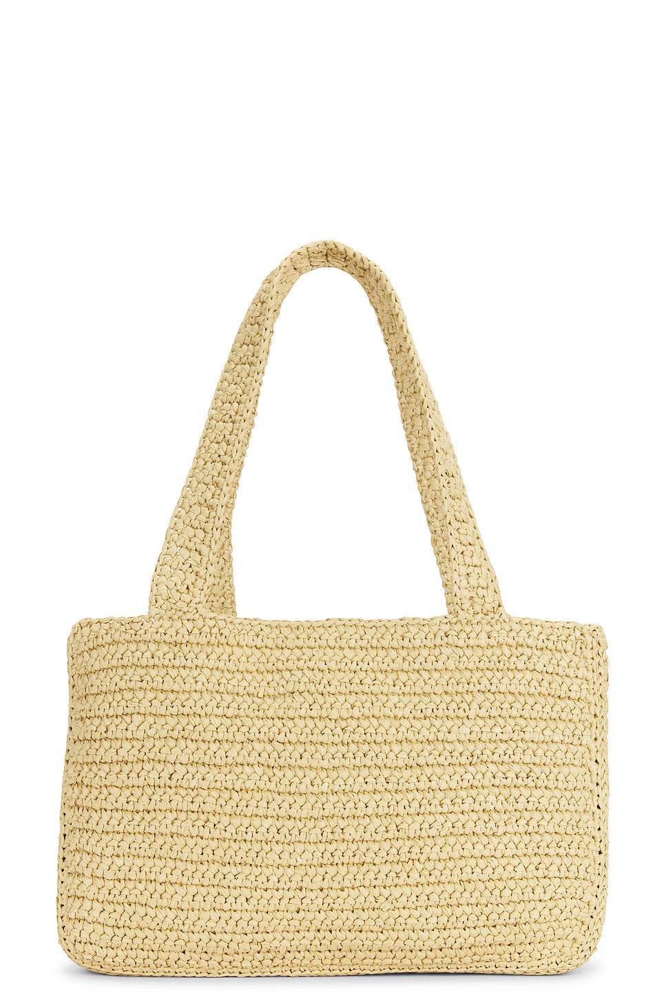 Crochet Raffia Viva Superstar Medium Tote Bag