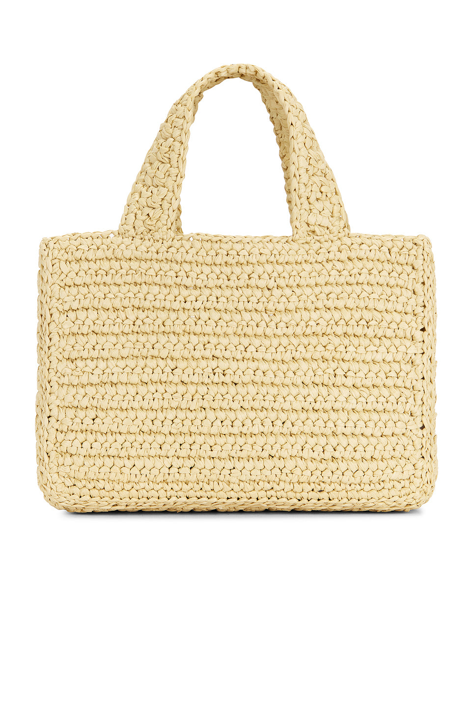 Crochet Raffia Viva Superstar Small Tote Bag