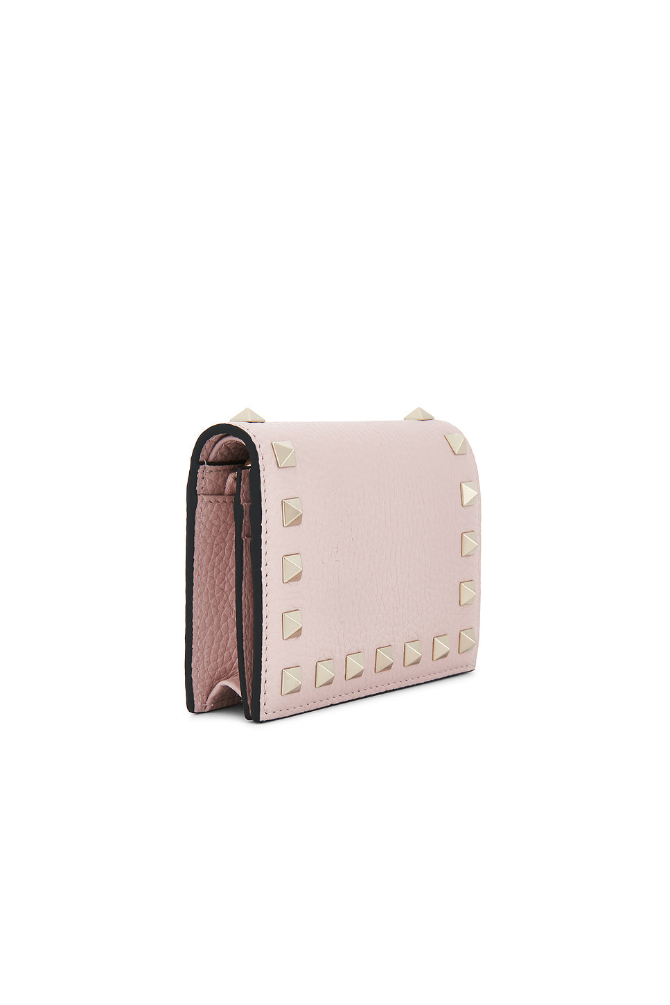 Rockstud Flap French Wallet