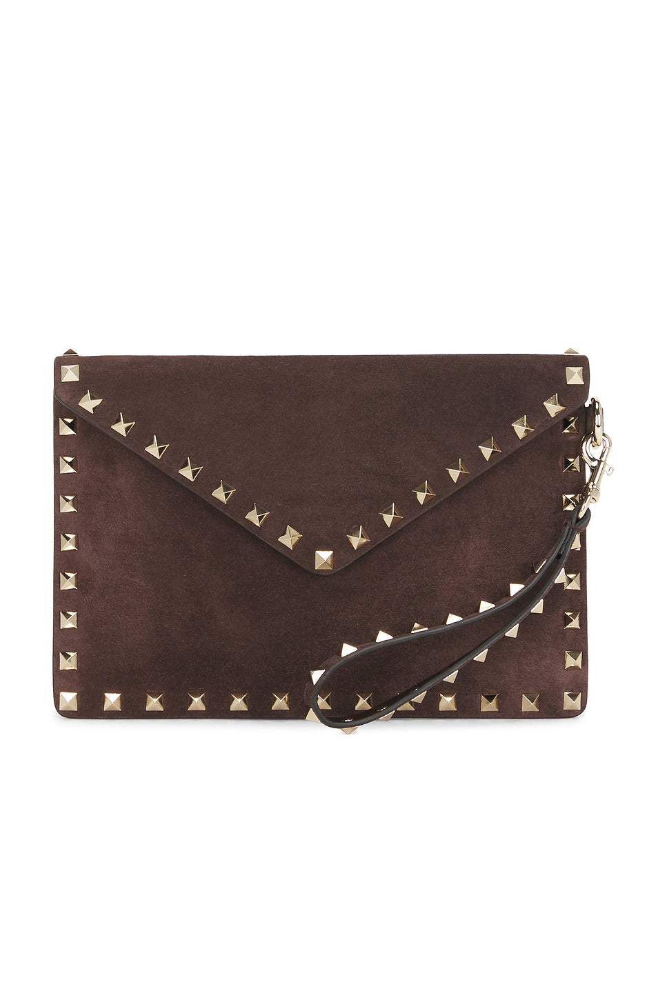 Rockstud Medium Flat Pouch