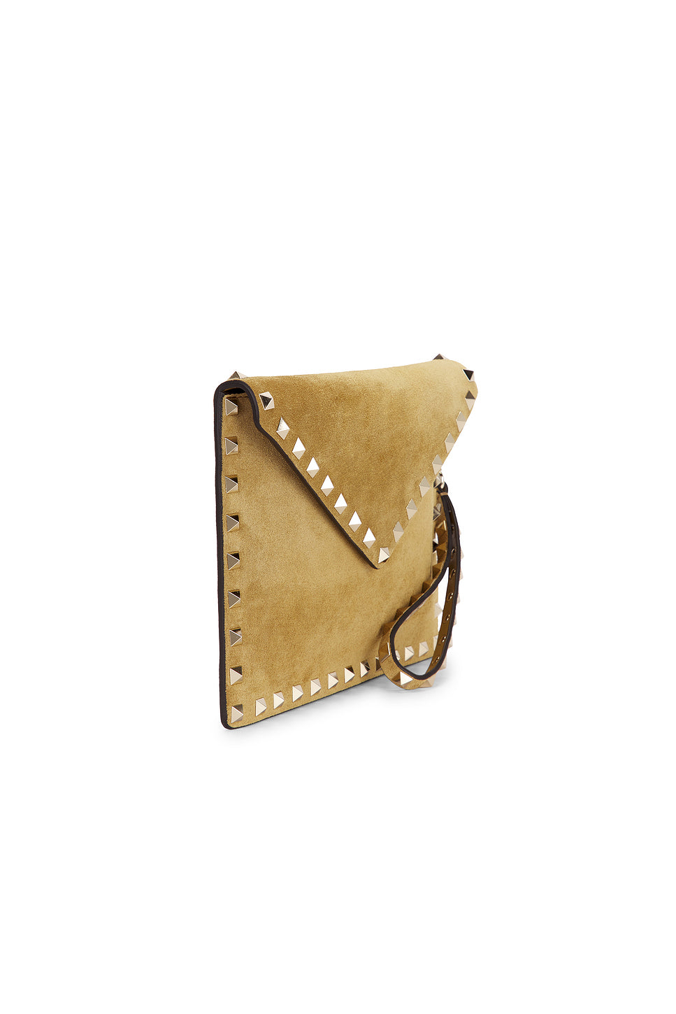 Rockstud Medium Flat Pouch