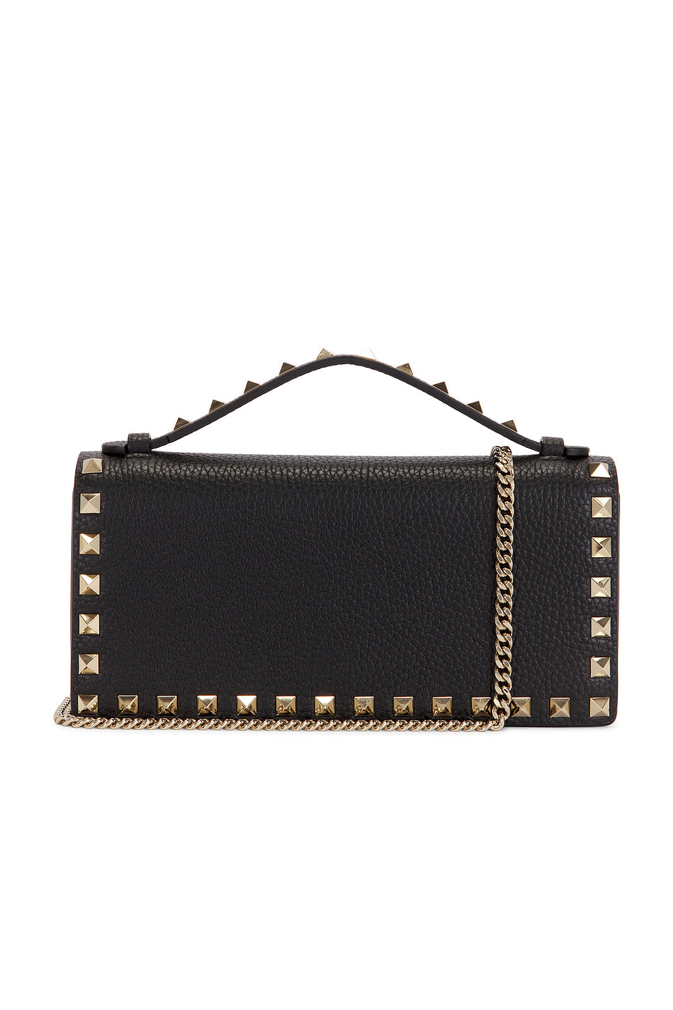 Rockstud Wallet With Strap