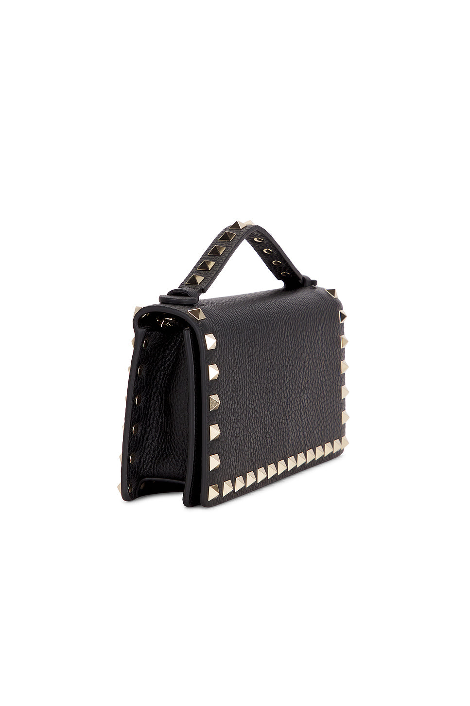 Rockstud Wallet With Strap
