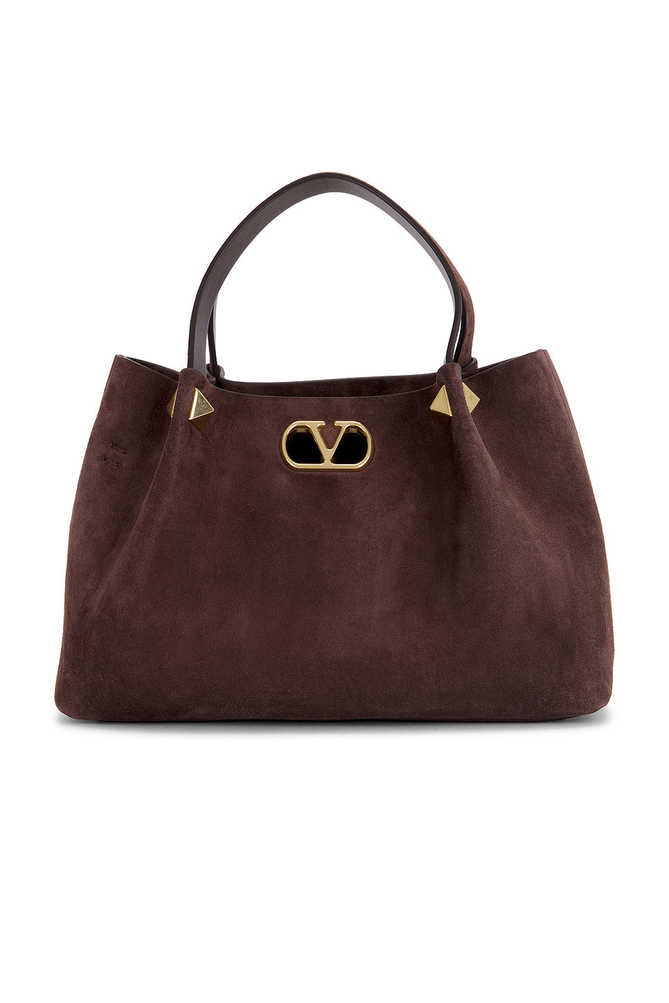V Logo Signature Small Tote Bag