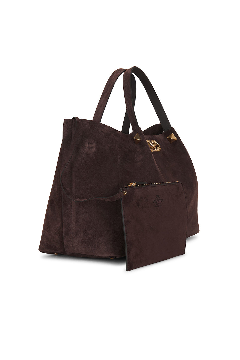 V Logo Signature Large Tote Bag