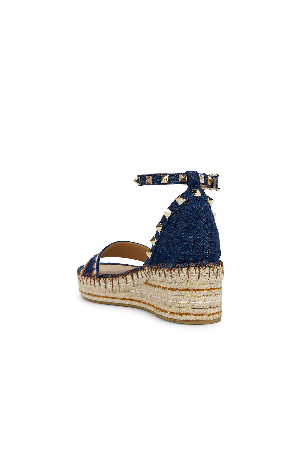 Rockstud Torchon Flatform Espadrilla Sandal