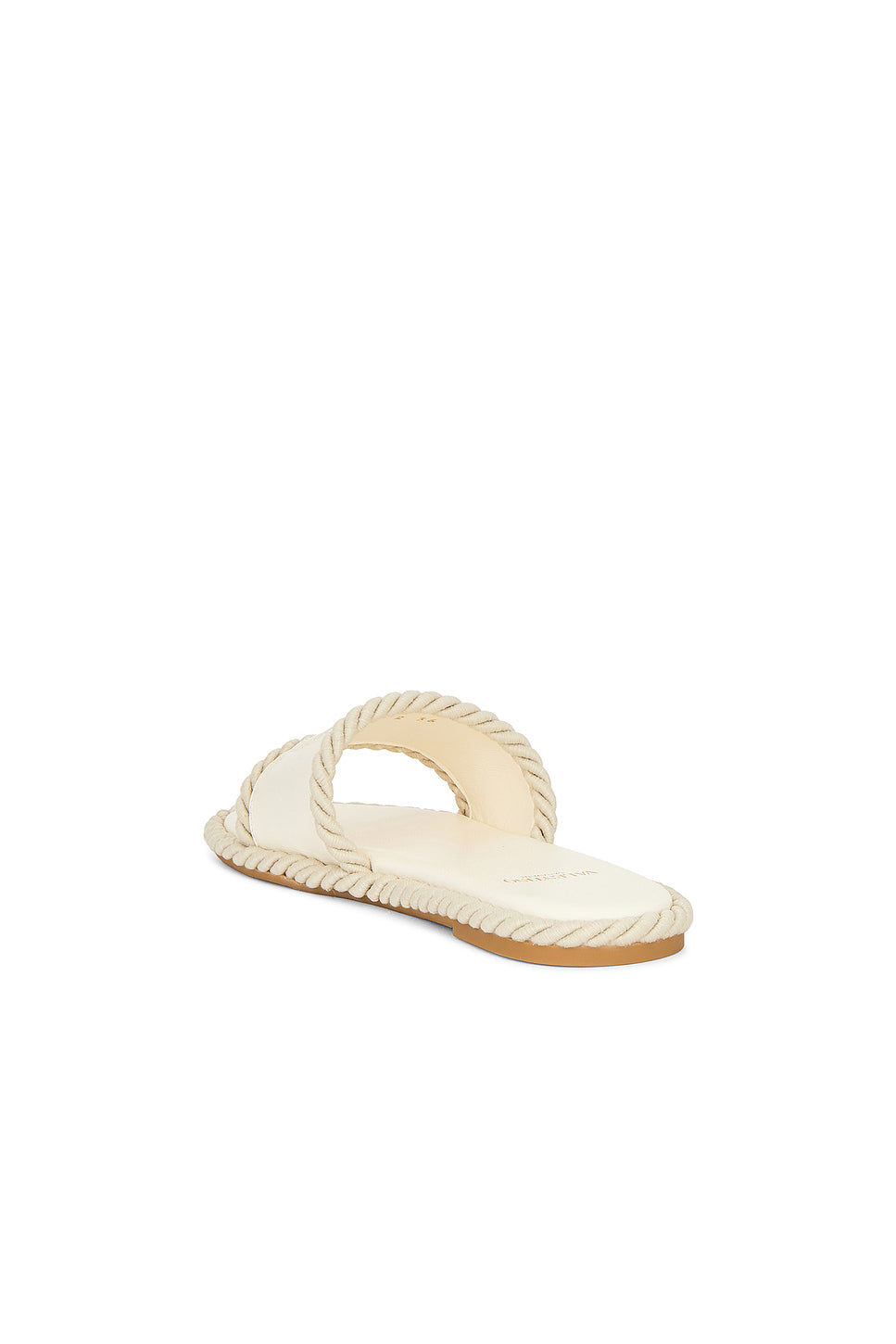 V Logo Torchon Slide Espadrilles