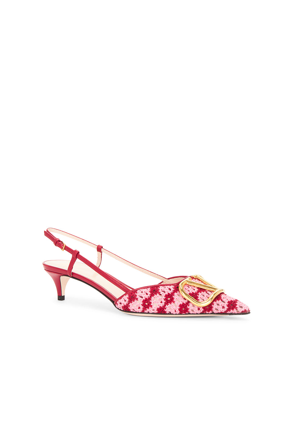 V Logo Signature 40 Slingback