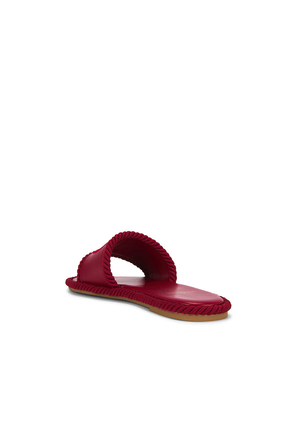 V Logo Torchon Slide Espadrilles