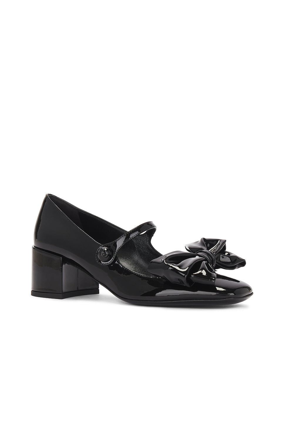 Patent Bow Jane 50 Mary Jane Pump