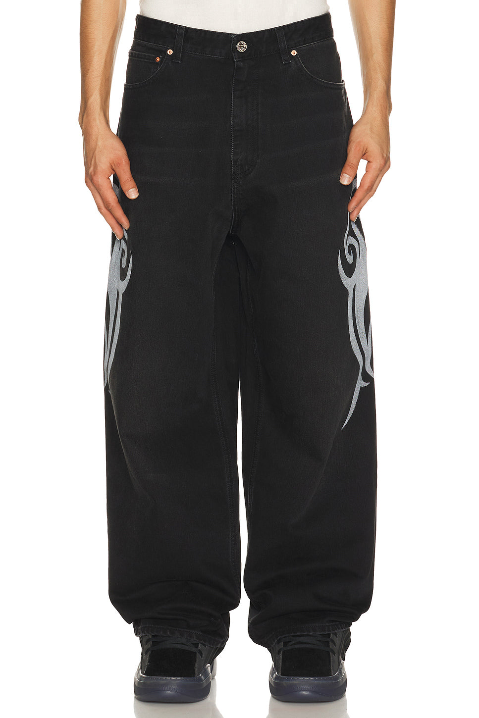 Graffiti Tribal Baggy Jeans