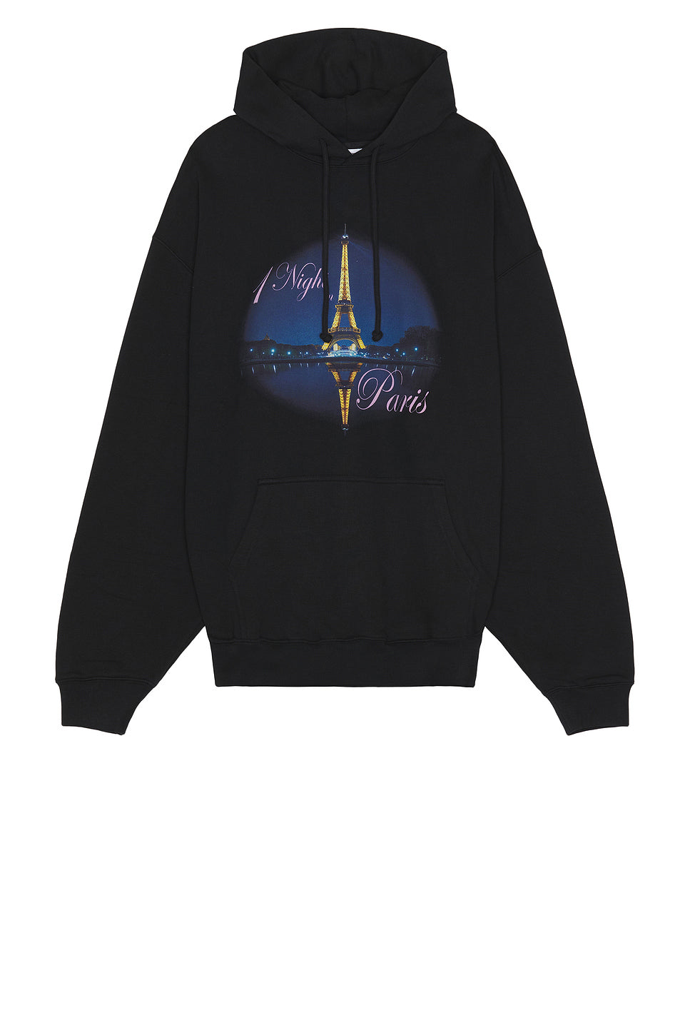 Night In Paris Oversized Hoodie