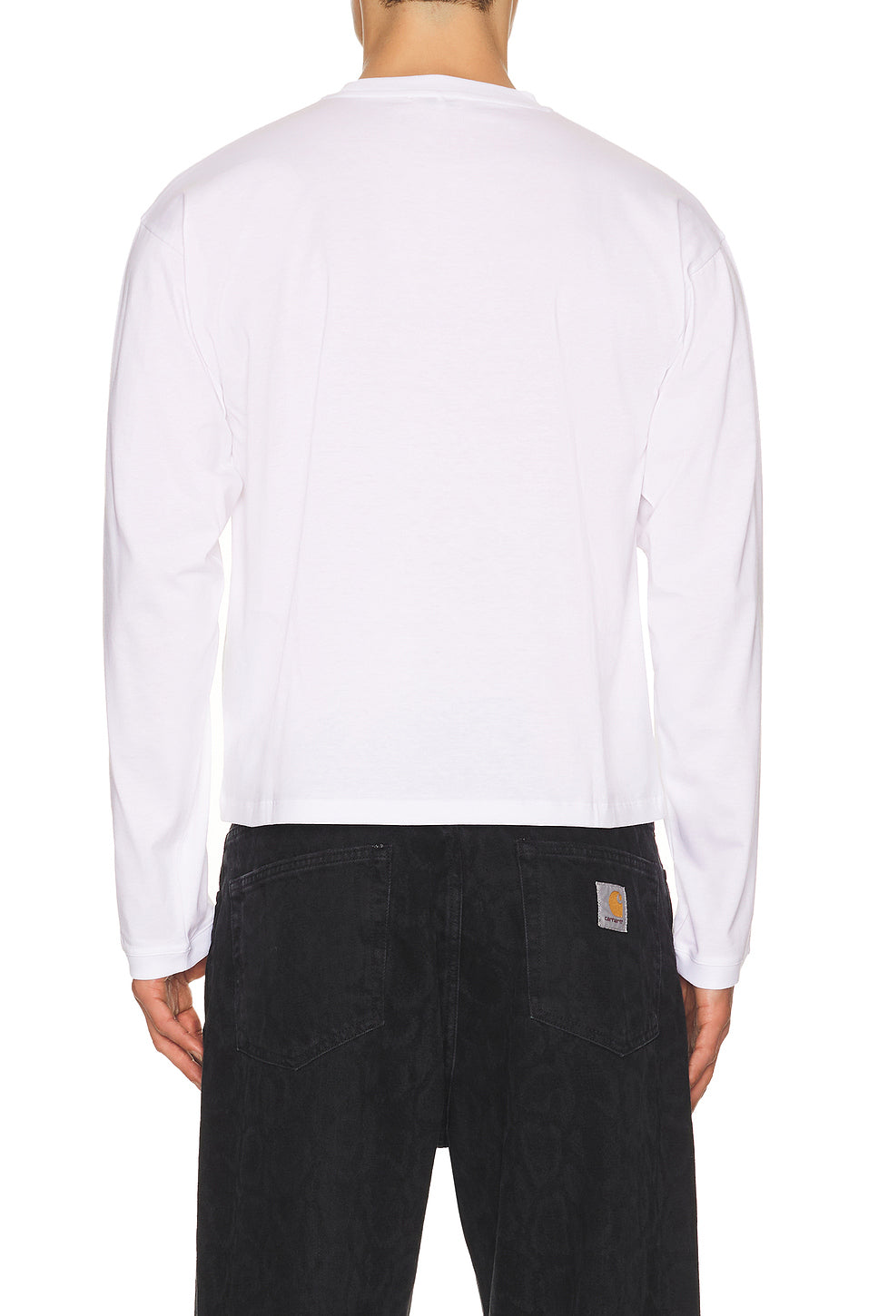 Logo Embroidery Long Sleeve T-Shirt