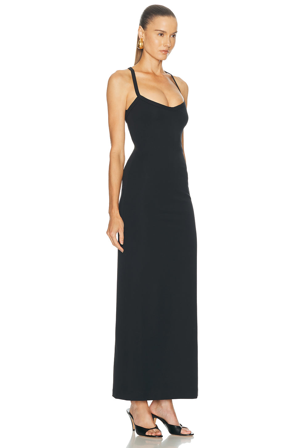 Cross Back Gown