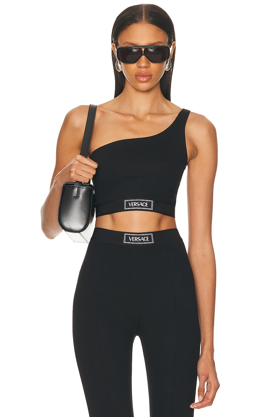 One Shoulder Sports Bra