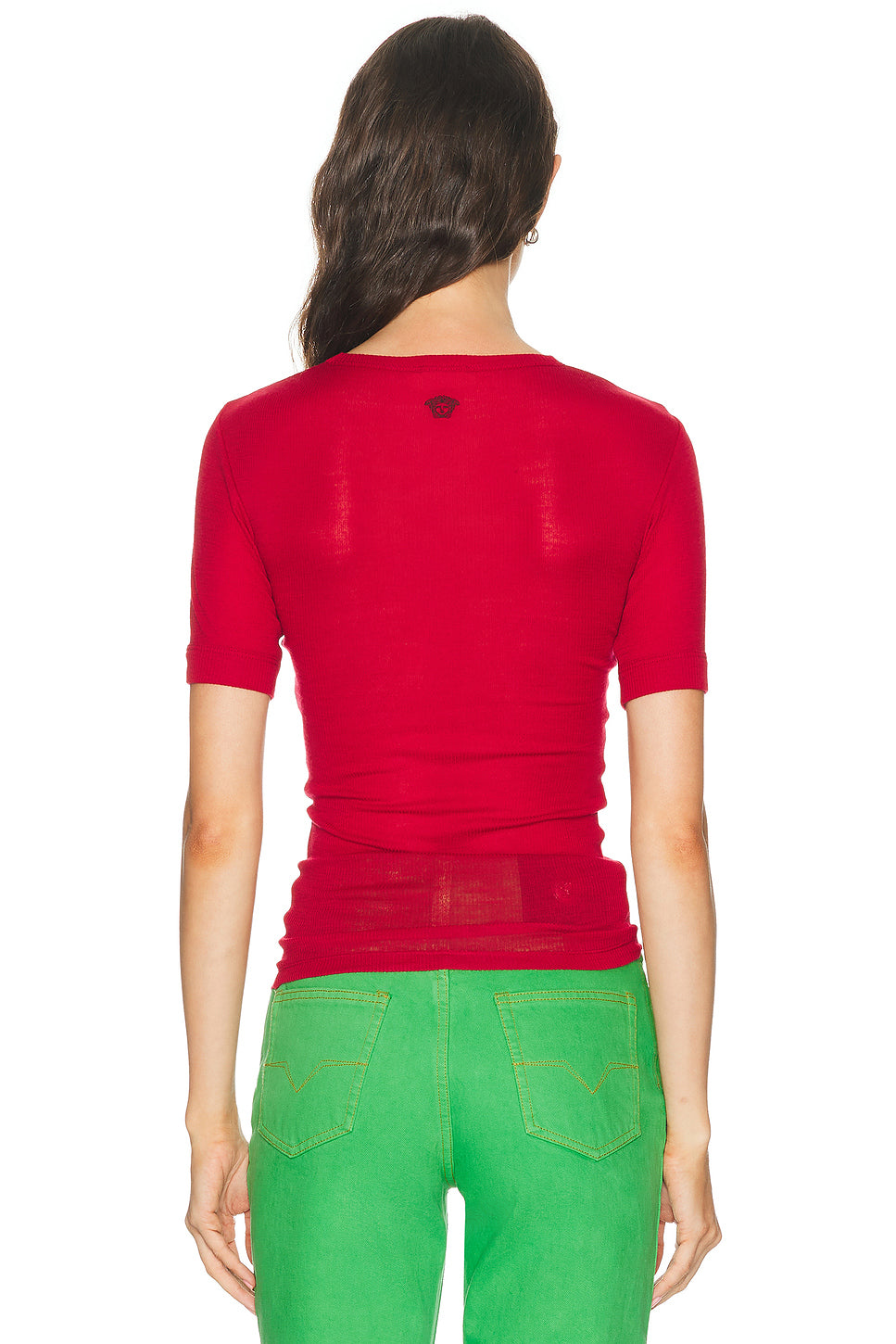 Short Sleeve Rib Top