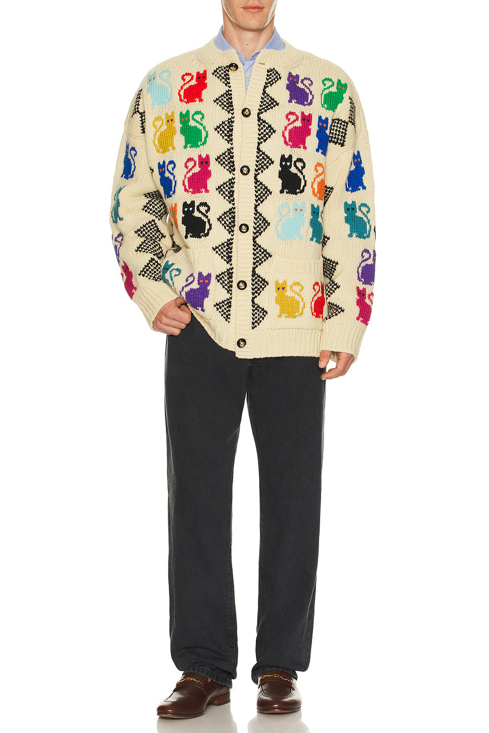 Wool Cat Cardigan