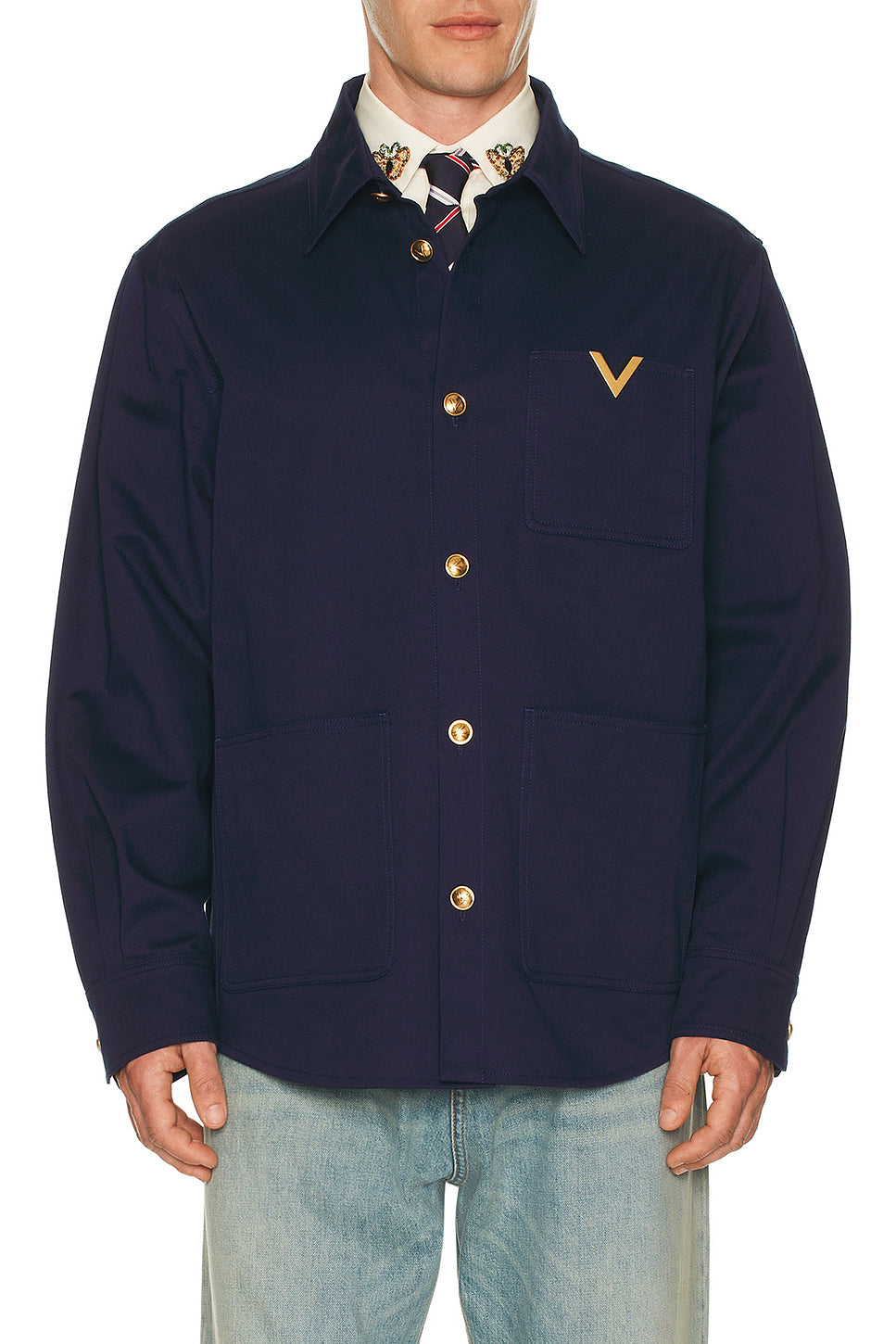 Classic Cotton Gabardine Jacket