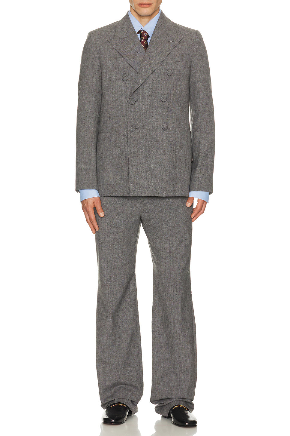 Giacca Dpetto Mouline' Wool Jacket