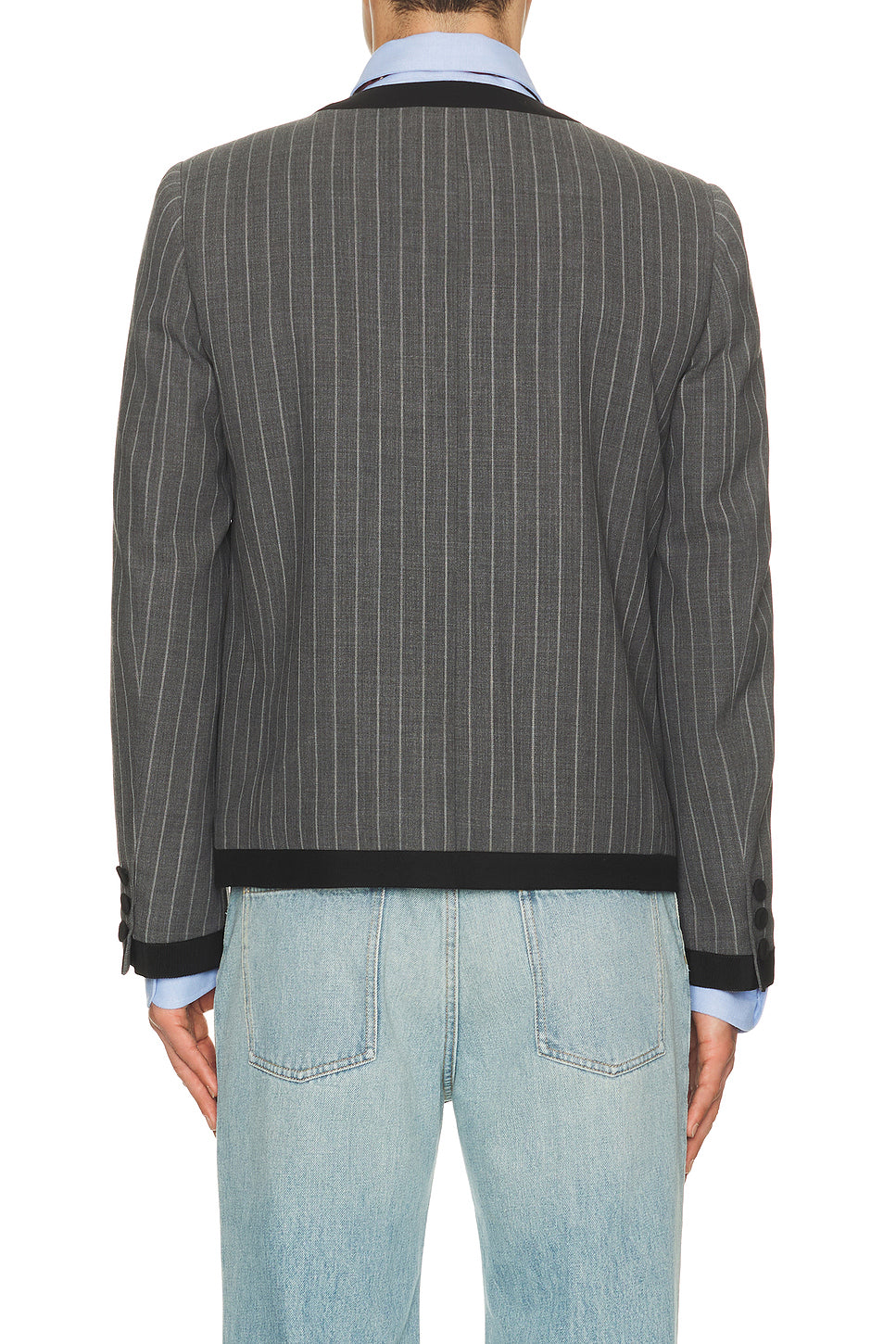 Giacca Faded Pinstripe Jacket