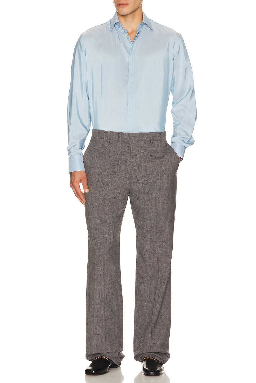 Camicia Manica Lunga Silk Shirt