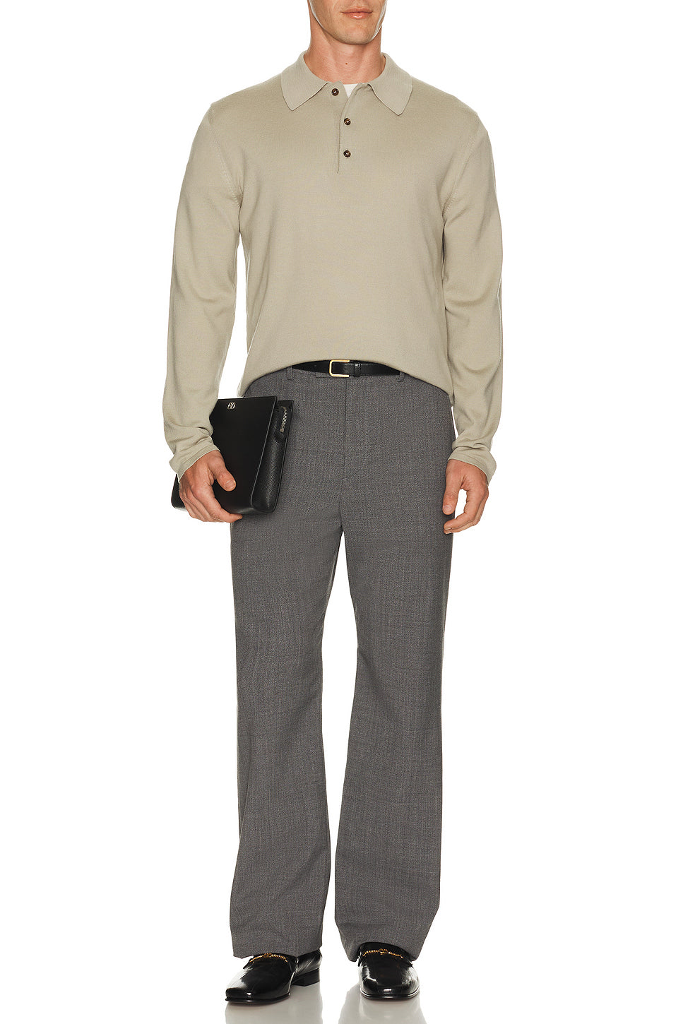 Vlogo Long Sleeve Polo