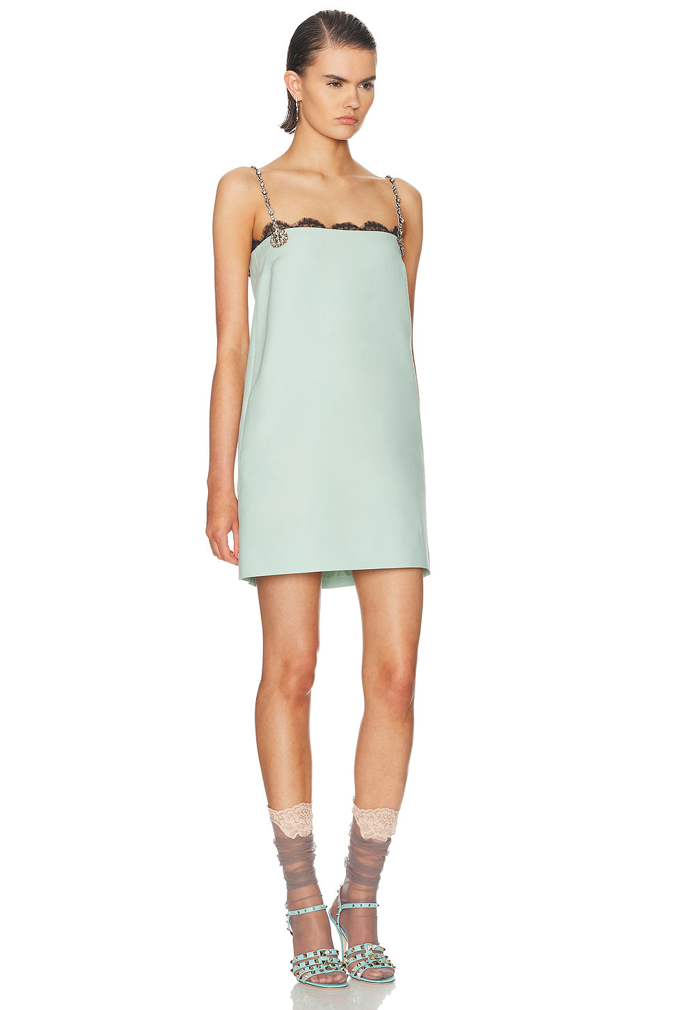 Crepe Couture Mini Dress