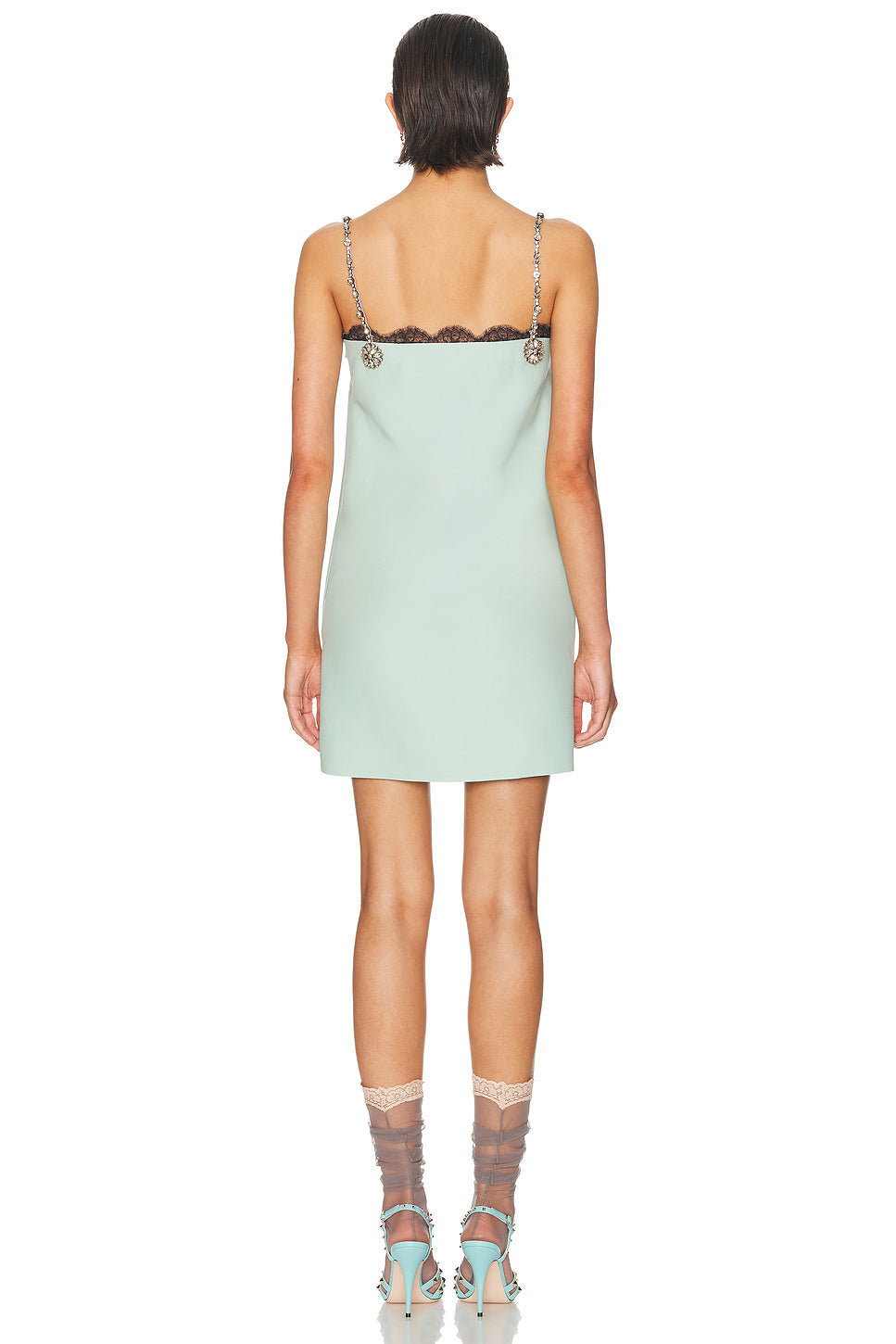 Crepe Couture Mini Dress