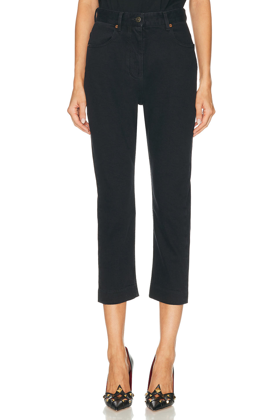 Cropped Straight Leg