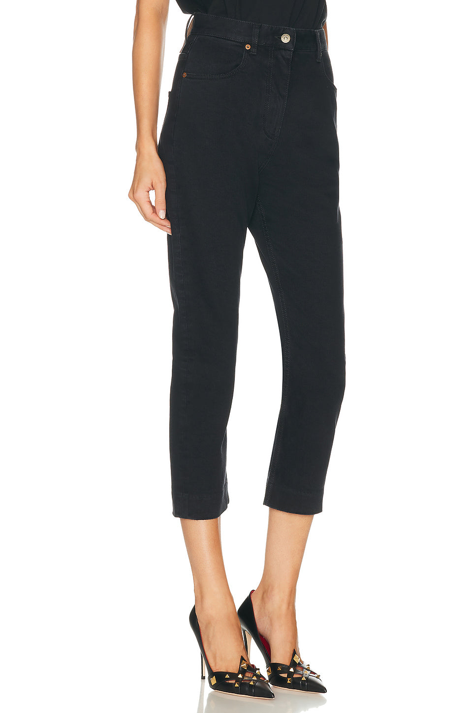 Cropped Straight Leg