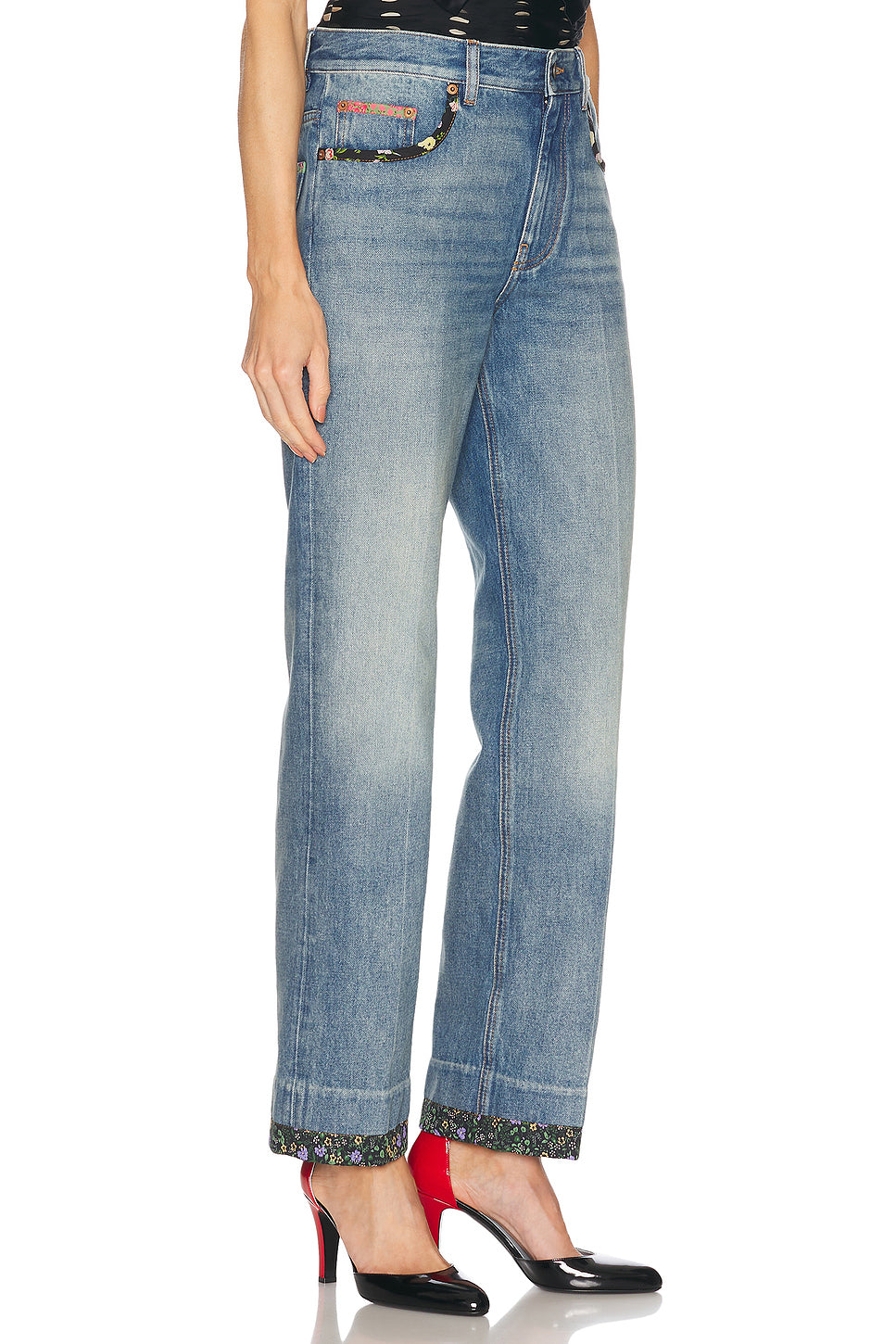 Straight Leg Jeans