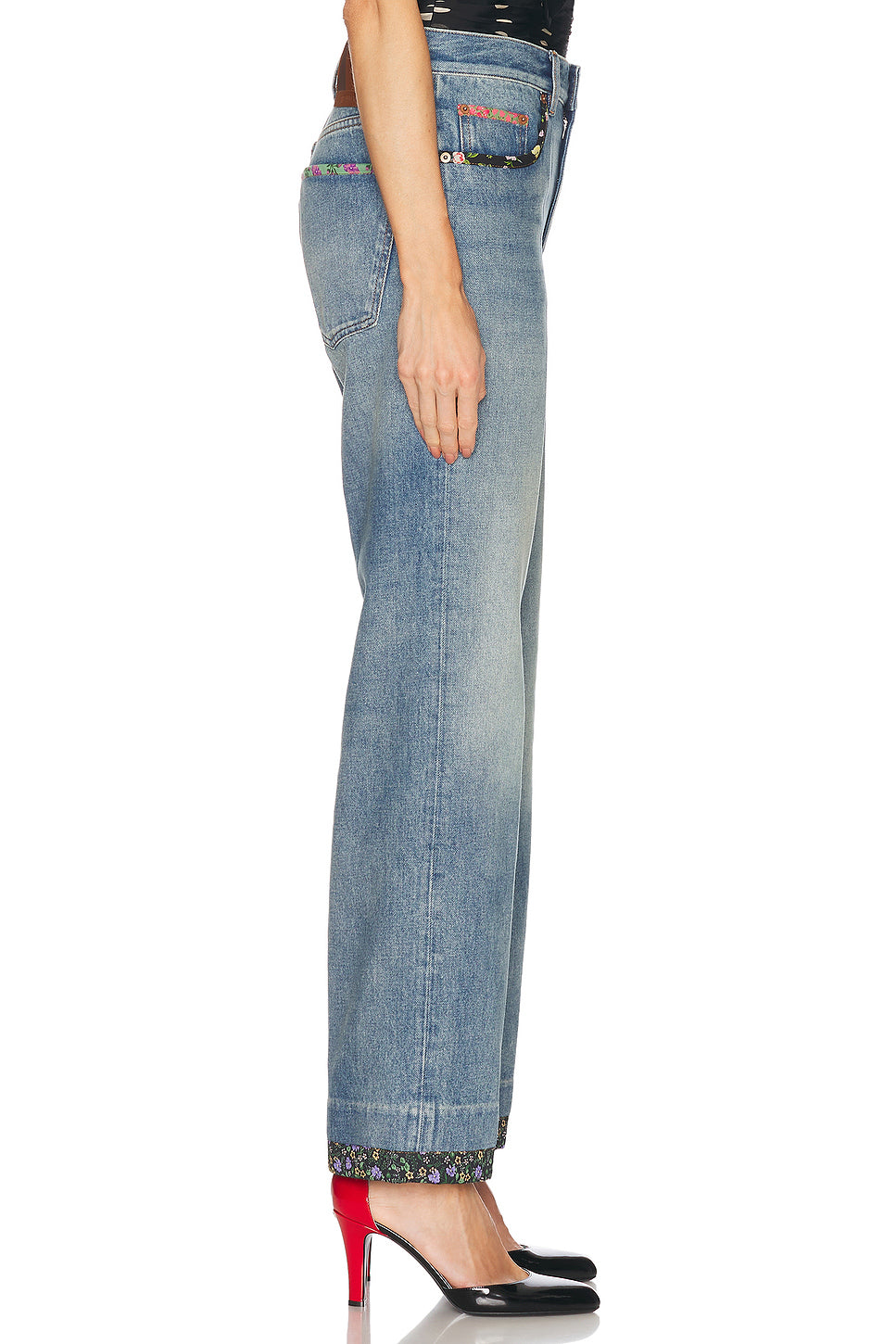 Straight Leg Jeans
