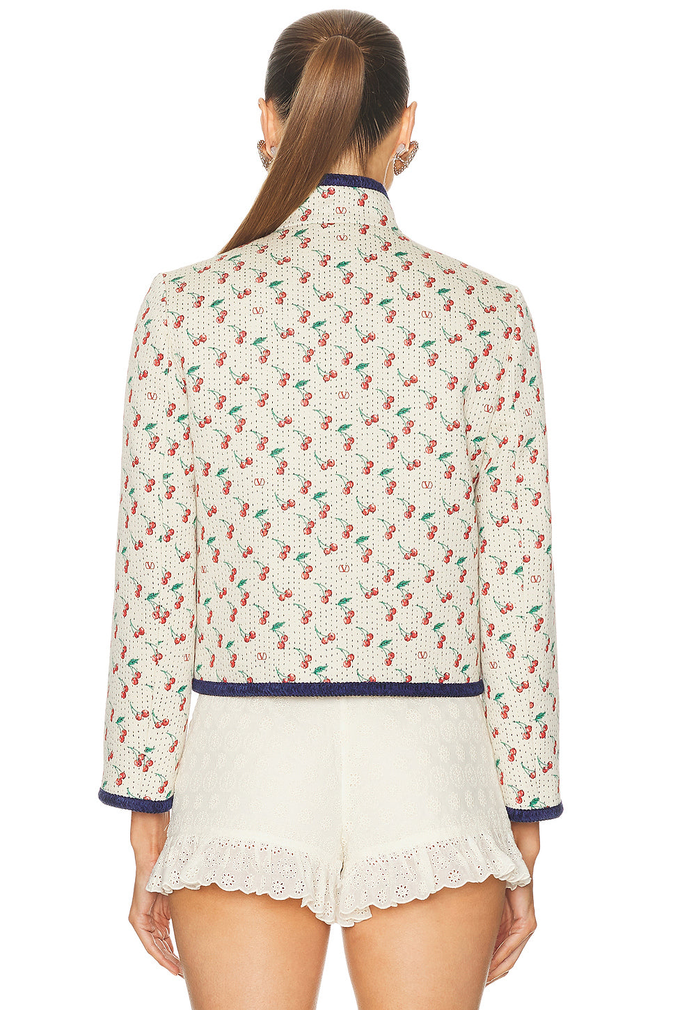 Cherry Quilted Jacket