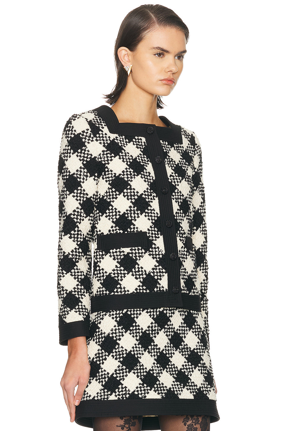 Damier Tweed Jacket