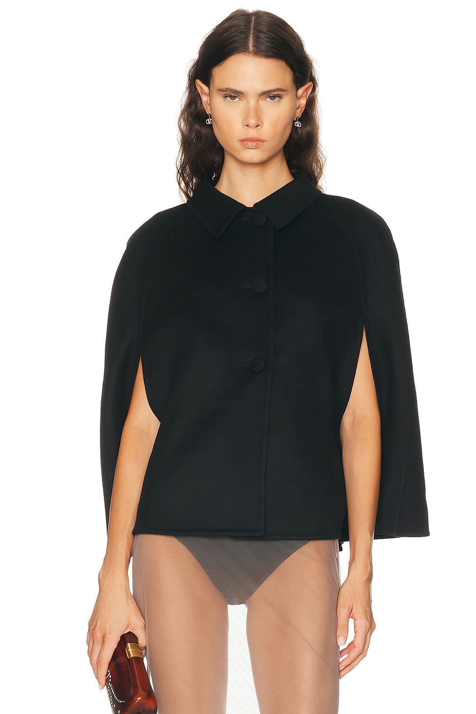 Compact Drape Cape Jacket