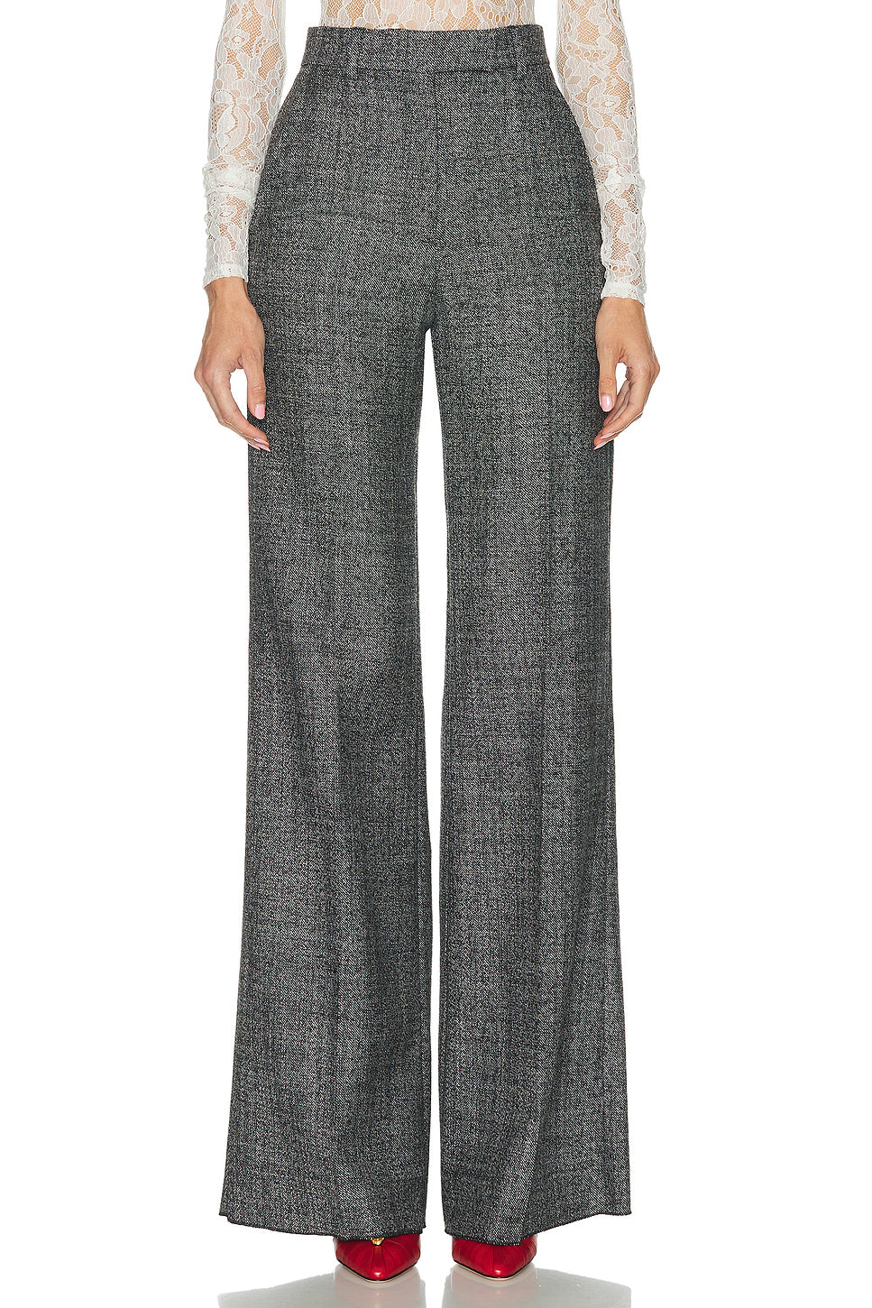 Wool Mouline Pant