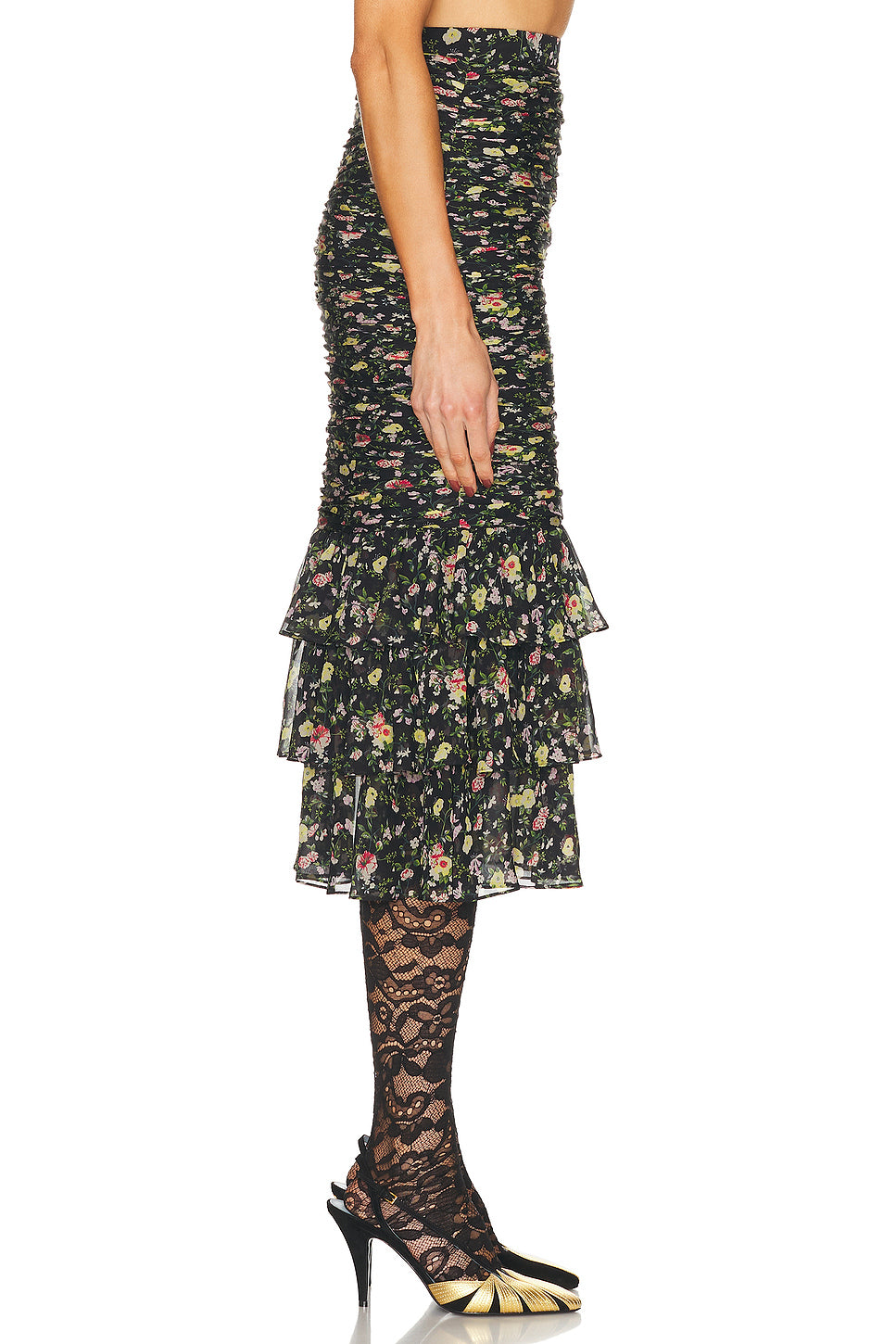 Rose Rampage Floral Skirt