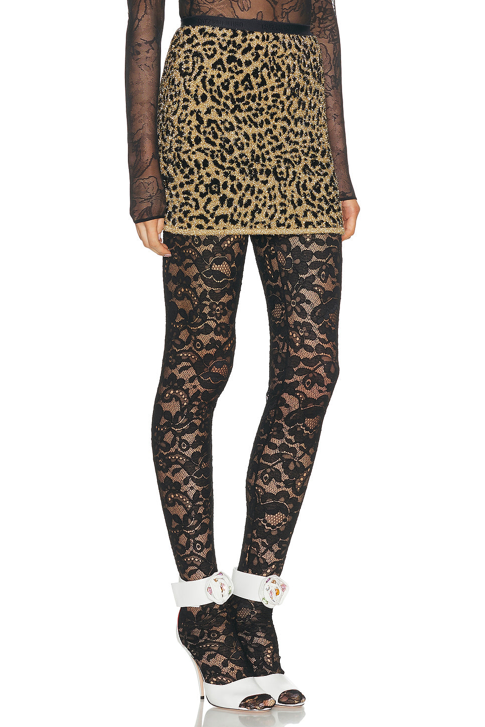 Animalier Jacquard Skirt