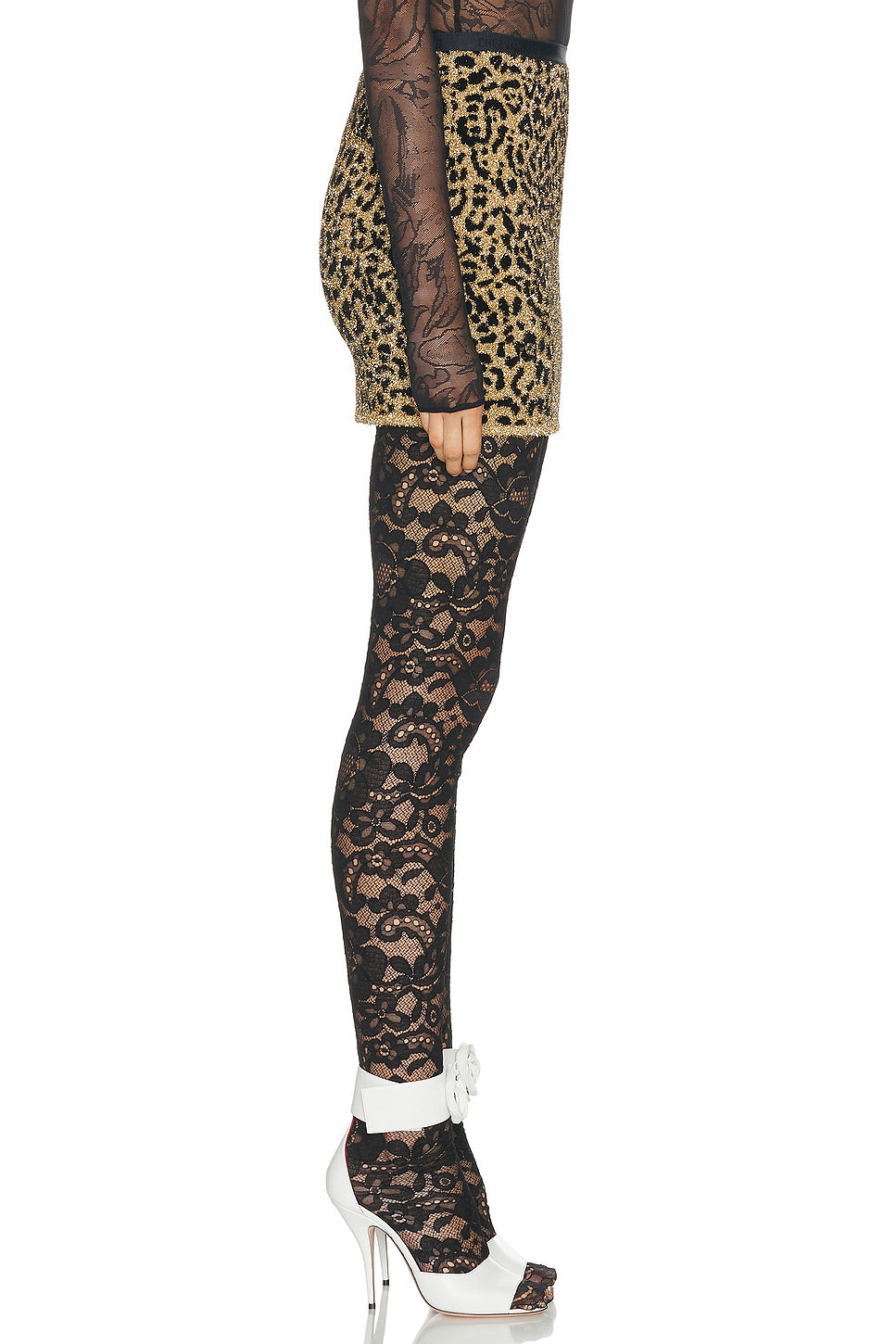 Animalier Jacquard Skirt