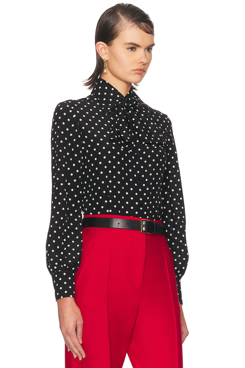 Plusdepois Pois Medio Shirt