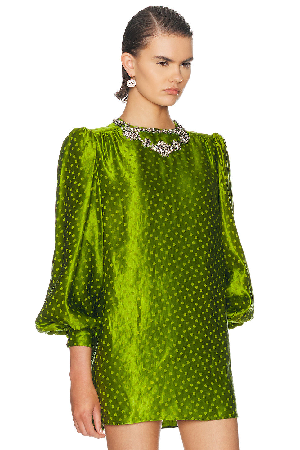 Plus De Pois Embroidered Top