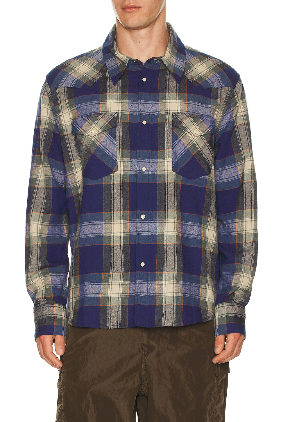 Four Corners Check Long Sleeve Shirt