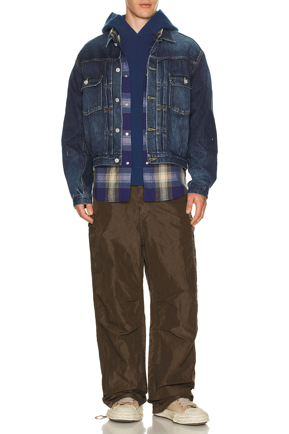 Four Corners Check Long Sleeve Shirt
