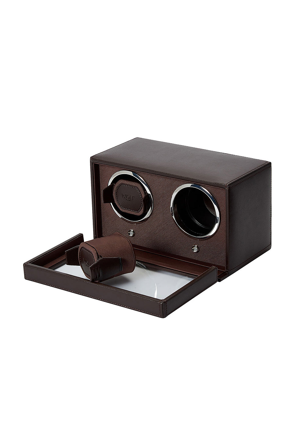 Cub Double Watch Winder with Cover