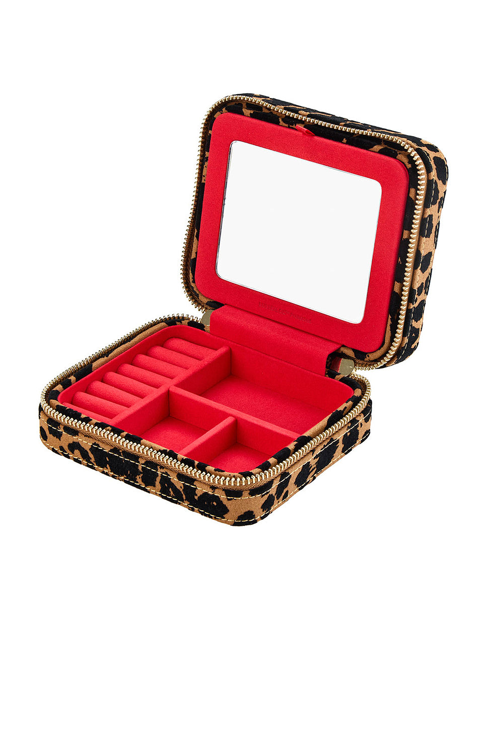 Savanna Print Zip Travel Case