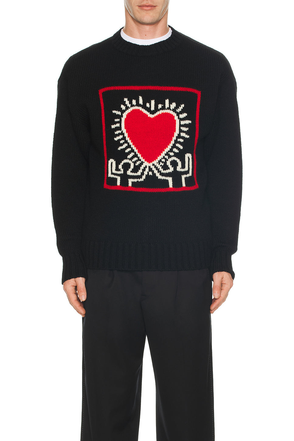 Keith Haring Crew Neck Sweater Type-1